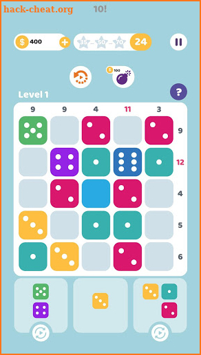 10! Dice - Fun Math Puzzle screenshot