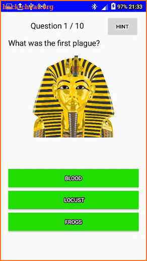 10 Plagues of Egypt LCNZ Bible Quiz screenshot