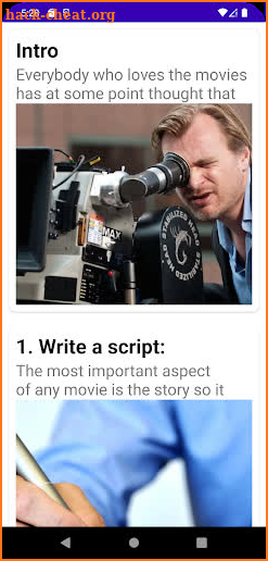 10 Steps to Your Own Movie screenshot