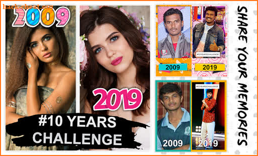 10 Years Challenge screenshot