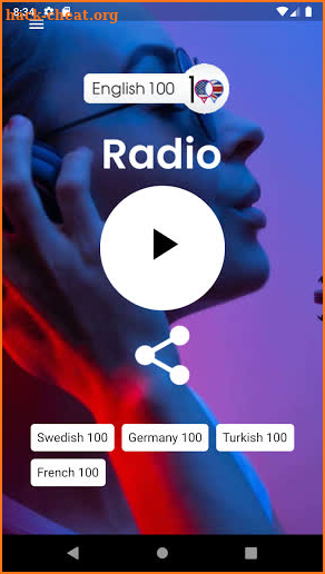 راديو تعلم الانجليزية 100 screenshot