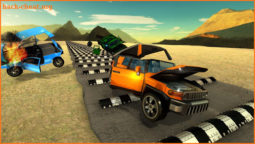 100+ Bumps Challenge : Speed Stunt Car Drive Test screenshot