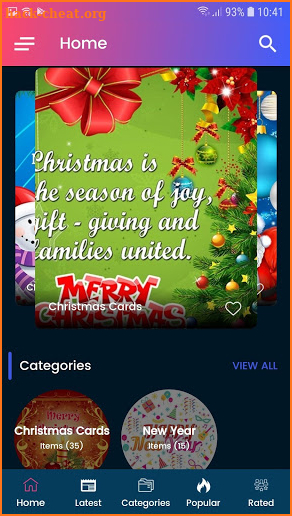 100+ Christmas Greeting Cards screenshot
