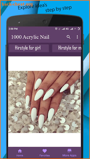 1000 Acrylic Nail Design screenshot