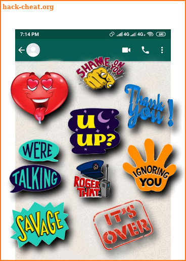 1000+ Adult Text Stickers for Chat - WaStickerApps screenshot