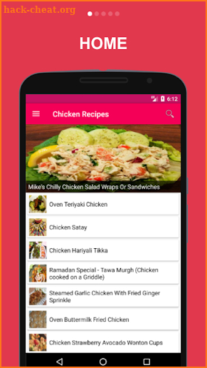 1000 Chicken Recipes screenshot