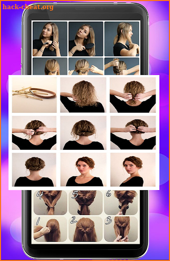 1000+ Girl Hair style - Step by step screenshot
