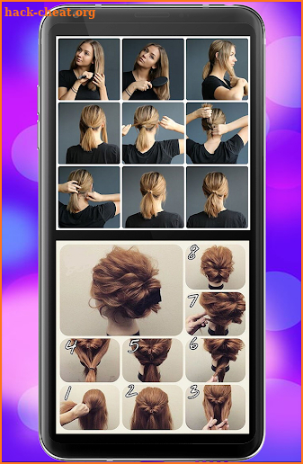 1000+ Girl Hair style - Step by step screenshot