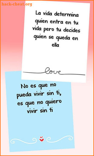 1000 love quotes in Spanish screenshot