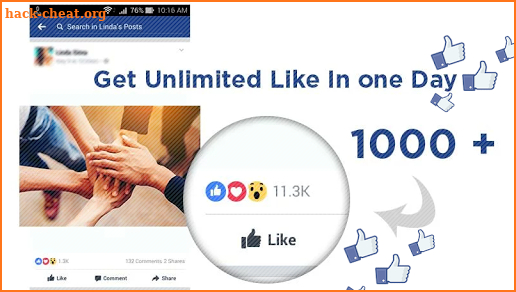 10000 Likes : Auto Liker 2018 tips screenshot