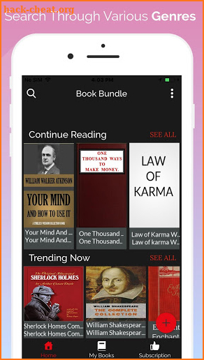 100000+free ebooks Read & Download- e book bundle screenshot