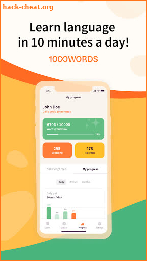 1000words screenshot