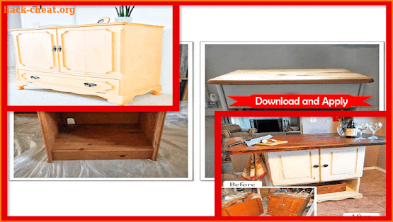 1001 DIY Upcycled Furniture Ideas screenshot