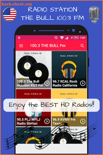 100.3 The Bull Houston KILT Fm Texas Stations Free screenshot