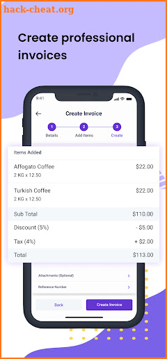 101 Pay - Easy Invoicing App screenshot