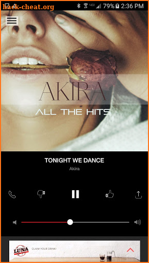 102.5 Kiss FM - All The Hits - Lubbock (KZII) screenshot