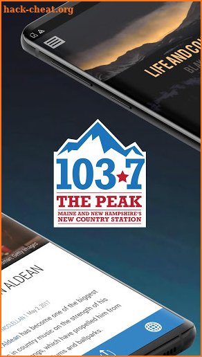 103.7 The Peak - Maine and NH New Country Station screenshot