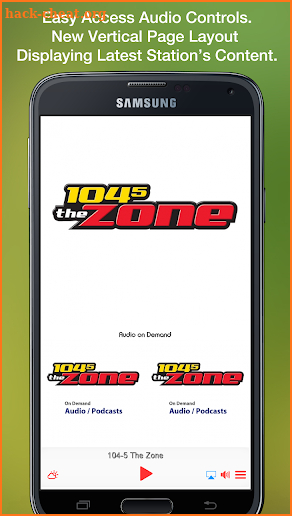 104-5 The Zone screenshot