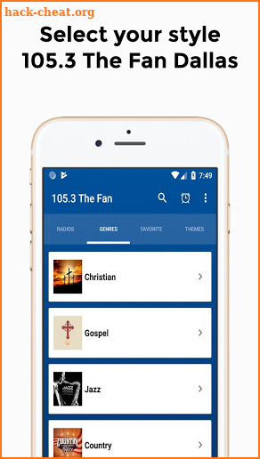 105.3 The Fan Dallas Sports Radio Station Usa screenshot