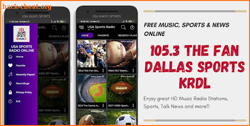 105.3 The Fan Dallas Sports TX screenshot