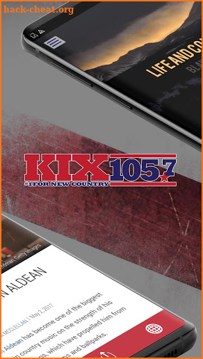105.7 KIX FM - Sedalia Country Radio (KXKX) screenshot