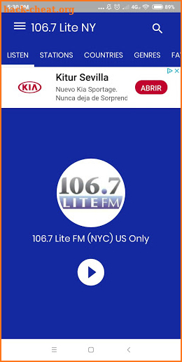 106.7 Lite FM New York screenshot