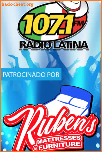 107.1RadioLatina screenshot
