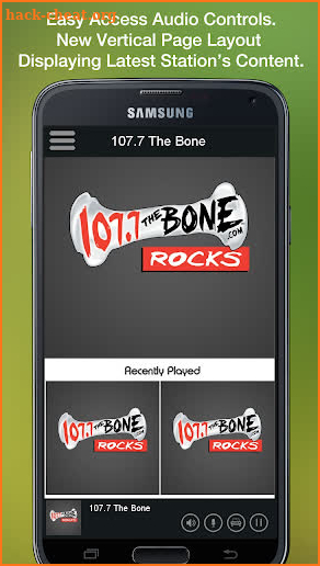 107.7 The Bone screenshot