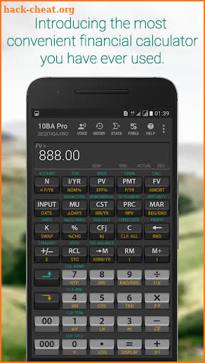 10BA Professional Financial Calculator screenshot