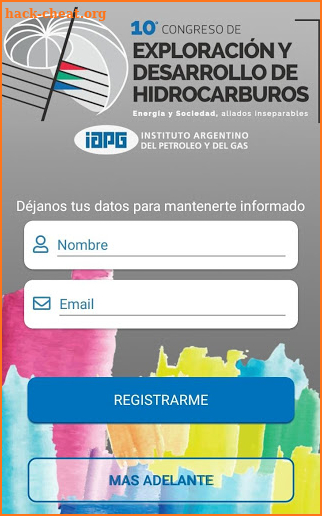 10º CONEXPLO IAPG 2018 screenshot