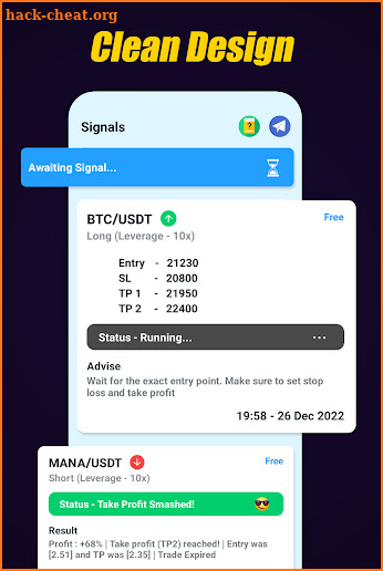 10x - Crypto Future Signal App screenshot
