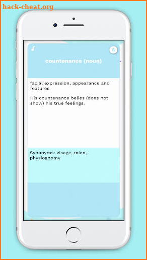11+ English Vocabulary Optimiser Flashcards screenshot