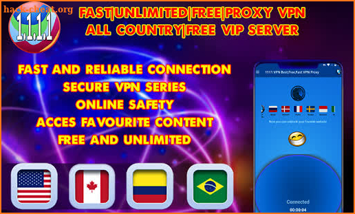 1111 VPN FREE - A Free Fast And Server VIP screenshot