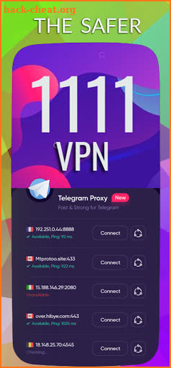1111VPN - Fastest & Unlimited VPN Internet screenshot
