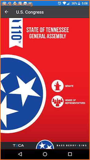 111th Tenn General Assembly screenshot