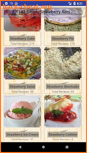 1142 Simple Strawberry Recipes screenshot