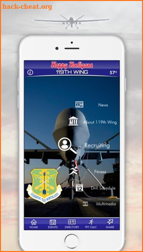 119th Wing, ND Air Guard screenshot