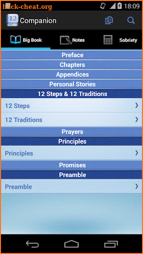 12 Steps AA Companion screenshot
