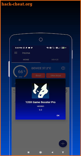 120X Game Booster Pro screenshot