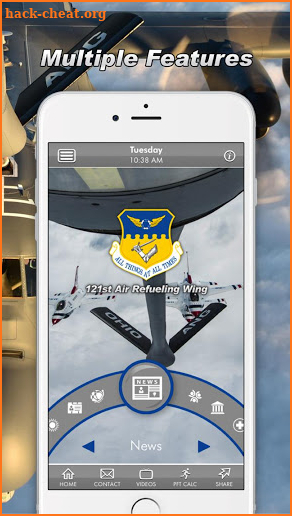 121st Air Refueling Wing, Ohio Air National Guard screenshot