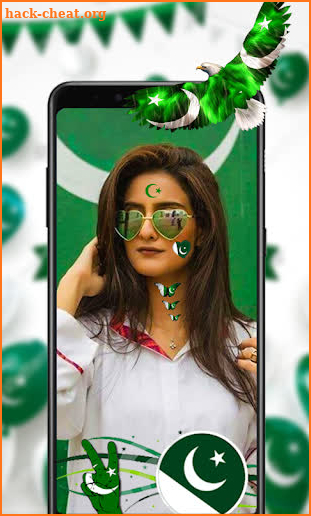 14 August Face Stickers PakFlag Stickers 2019 screenshot