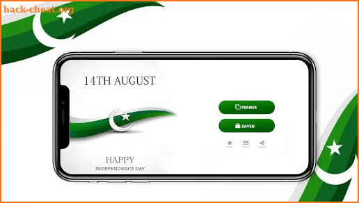 14 august Pakistan independence day photo frames screenshot