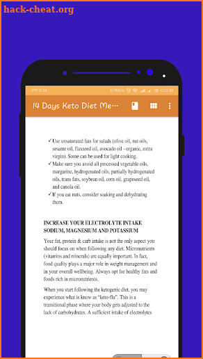 14 Day Keto Diet Meal Plan and Recipes screenshot