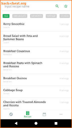 14-Day Mediterranean Diet Meal Plan screenshot