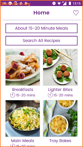 15-20 Minute Meals & Traybakes screenshot