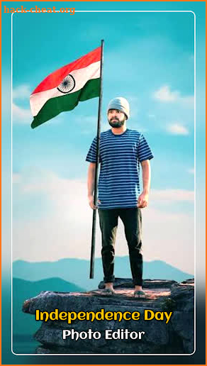 15 August Photo Editor - Indian Flag Face screenshot