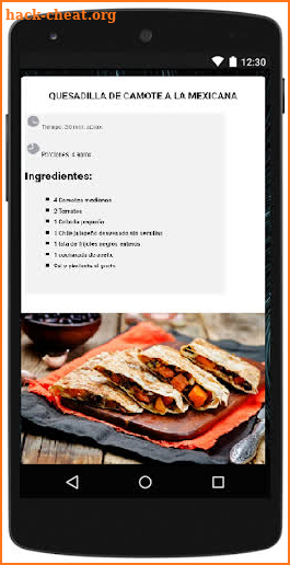 15 Recetas Mexicanas screenshot