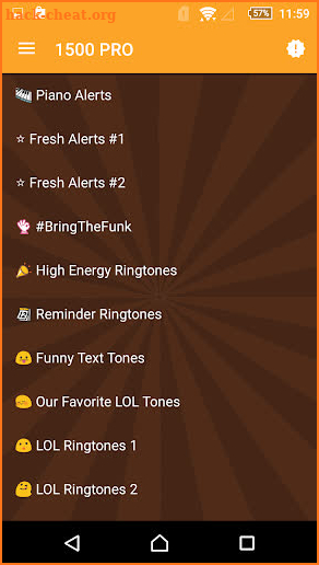 1500 Ringtones Unlimited screenshot