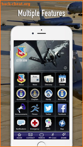 157th Air Refueling Wing screenshot