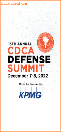 15th CDCA Defense Summit screenshot